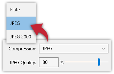 XPS to PDF conversion options